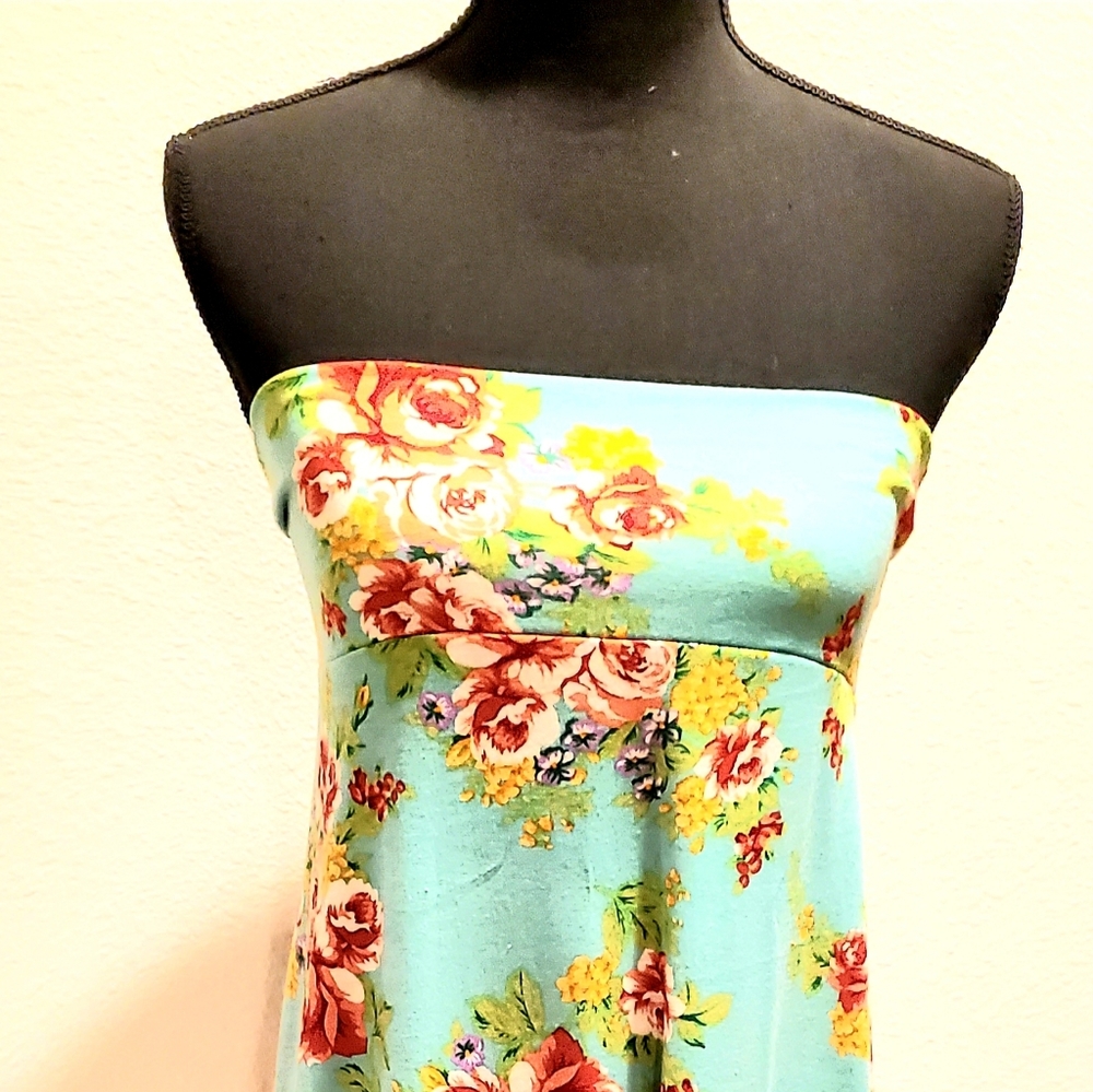 Flowered Maxi dress